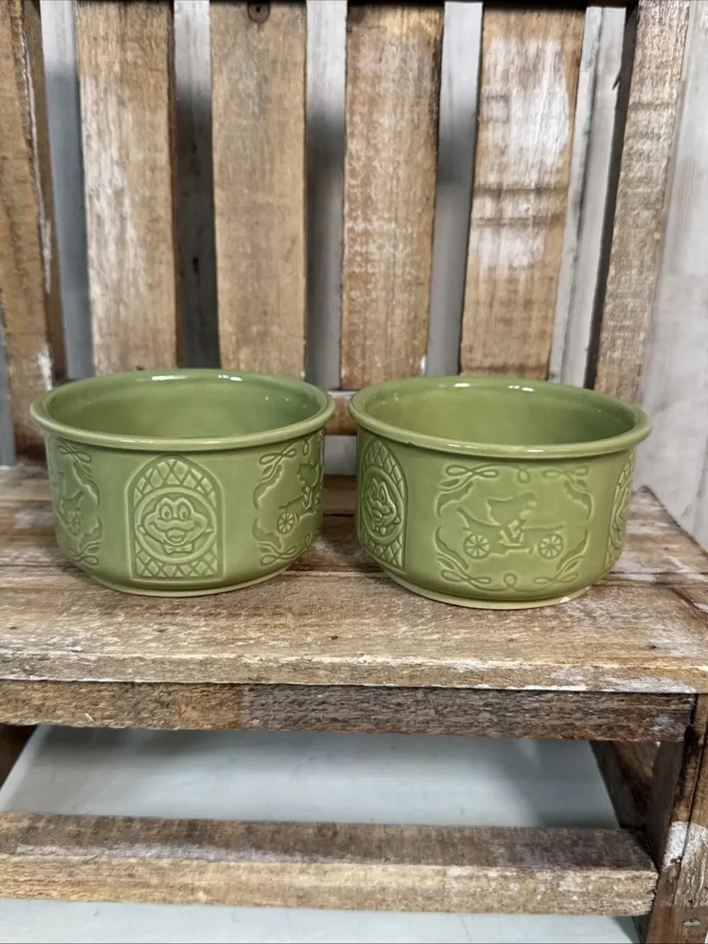 Disney Parks Disneyland Set Of 2 Mini Bowls Mr. Toad’s Wild Ride New